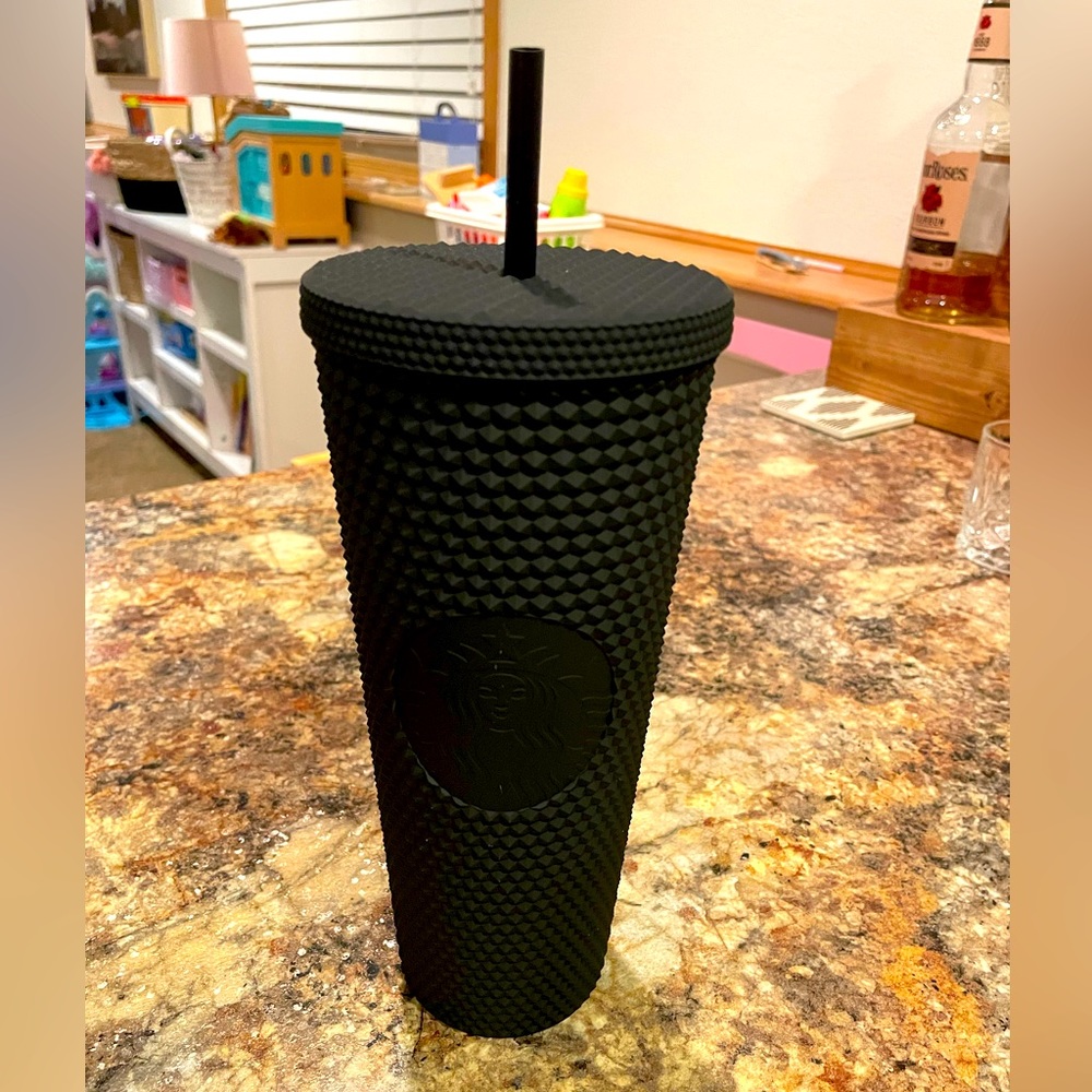 Starbucks Matte Black Studded Tumbler